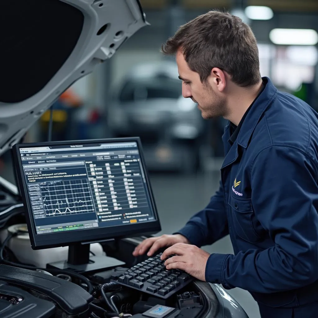 Motordiagnose und Reparatur